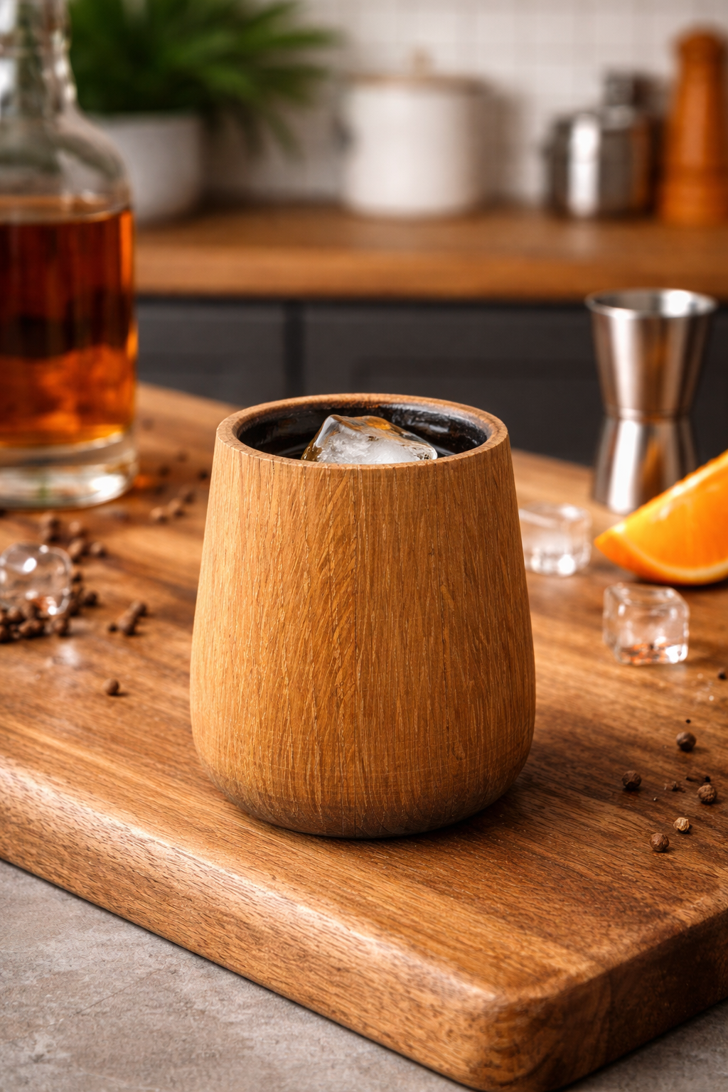 Foghat Charred Oak Whiskey Tumbler
