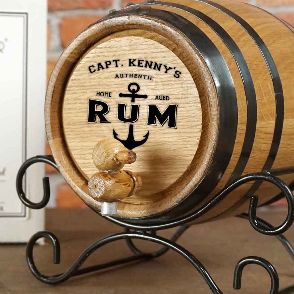 Rum The Barrel Connoisseur® Refill Kit Whiskey Bourbon Whiskey Oak Barrel 