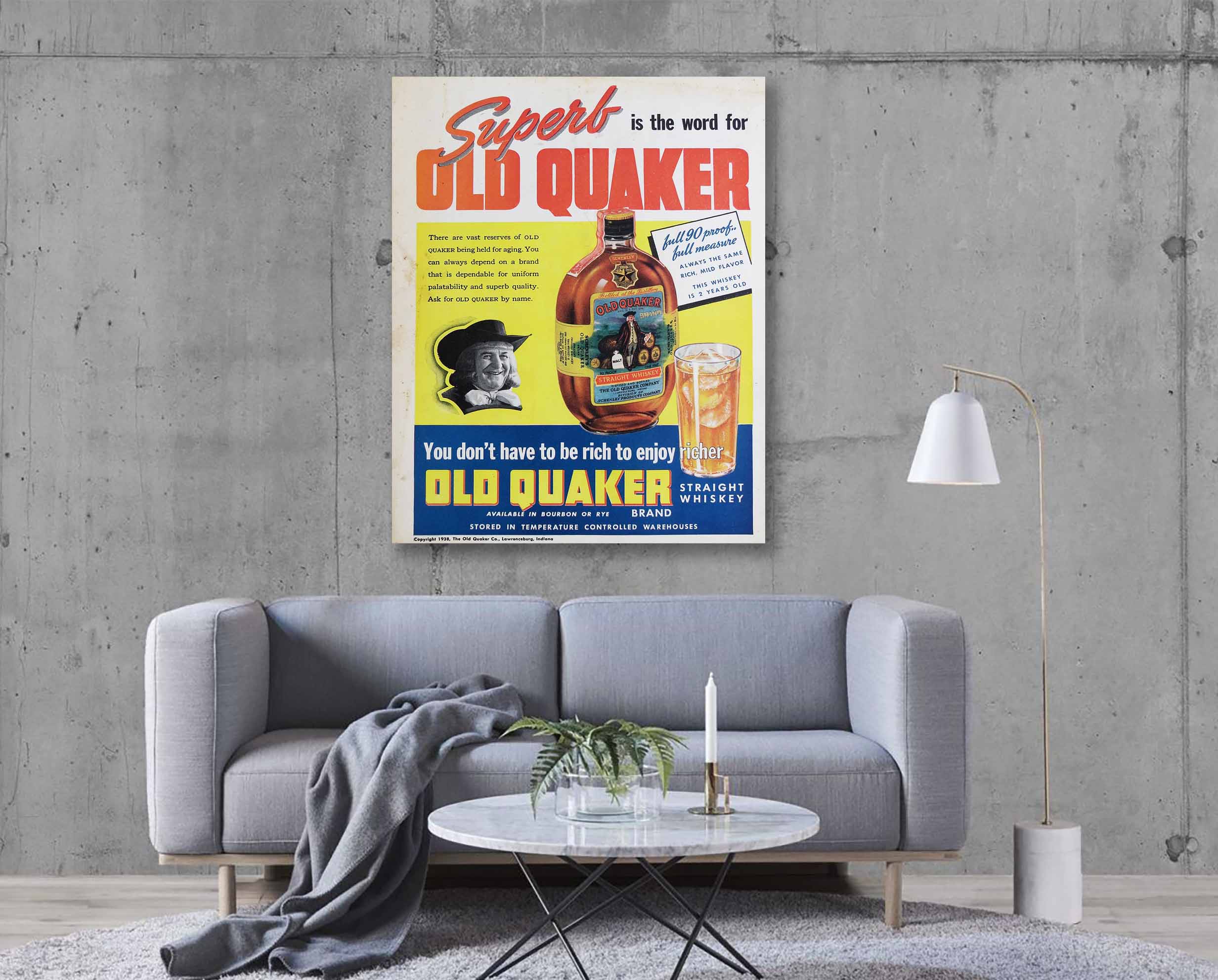 Old Quaker Straight Whiskey