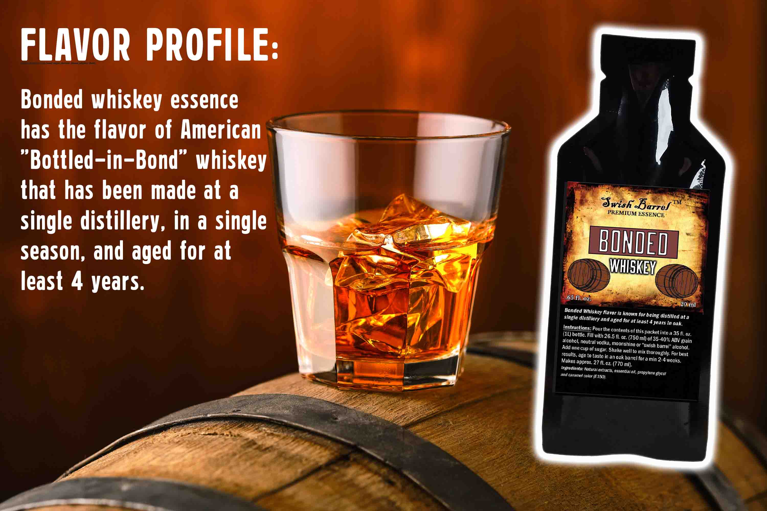 Bonded Whiskey Essence | Thousand Oaks Barrel Co.