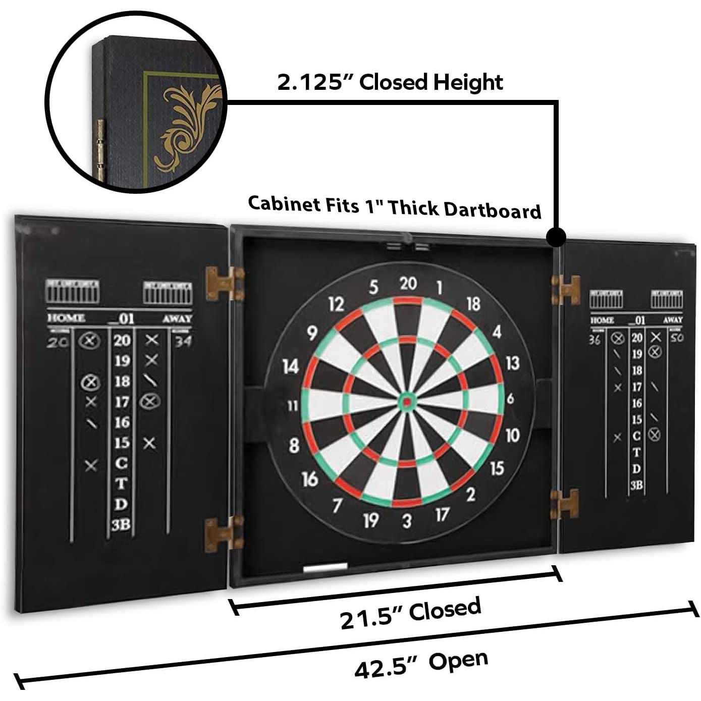 pub ＆ lodging wood darts case Harpeth Dartboard Cabinet – Legacy Billiards