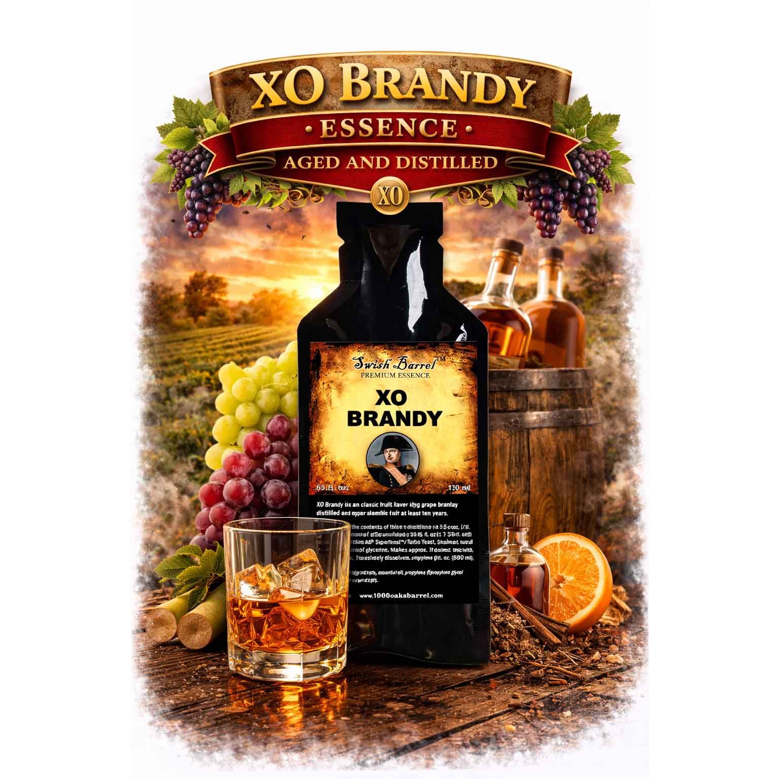XO Brandy Essence | Premium French Style Extra-Aged Brandy Flavoring