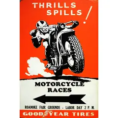 Thrills Spills Motorcycle Races