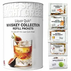 Liquor Quik Whiskey Collection Infusion Packets