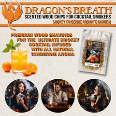 Dragons Breath Tangerine Tango Scented Wood Shavings (8oz)