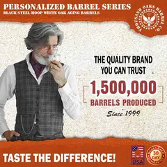 Thousand Oaks Barrel Company American white oak aging barrels crafted since 1999