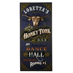 Honky Tonk Plank Sign (7091)