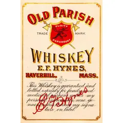 Old Parish Whiskey Label