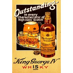 King George IV Whiskey Ad