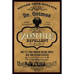 Zombie personalized wood