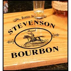 'Derby Bourbon' Personalized Bistro Tray (B454)