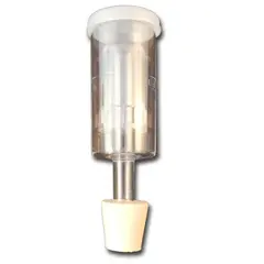 3 Piece Airlock and Rubber Bung System