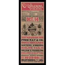 Houdini - Orpheum Theatre