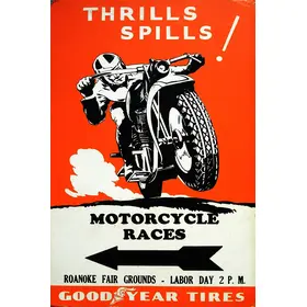 Thrills Spills Motorcycle Races