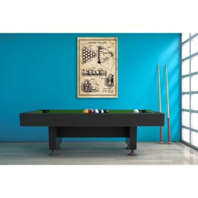 Billiard Ball Rack Patent Drawing