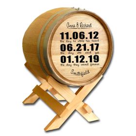 Personalized Wedding Barrel® Card Holder