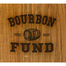 'Bourbon Fund' Mini Oak Barrel Bank (PB103)