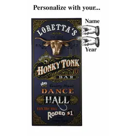 Honky Tonk Plank Sign (7091)