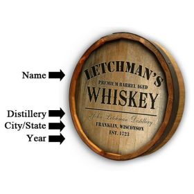 'Whiskey Design' Color Quarter Barrel (P5)