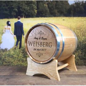 Wedding Barrel Card Holder Winery Wedding Whiskey Barrel Wedding
