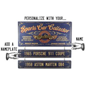 Sports Car Collector Sign (OC86)