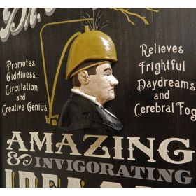 Personalized Vintage Idea Cap Vaudeville Sign