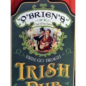 'Irish Pub' Personalized  Sign