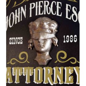 'Attorney at Law' Personalized  Sign