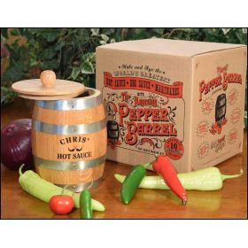 The Amazing Pepper Barrel™ Barrel aged hot sauce