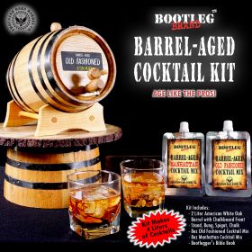 Bootleg Brand™ Barrel Aged Cocktail Kits
