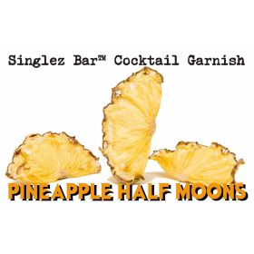 Singlez Bar Pineapple Half Moons - Cocktail Garnish