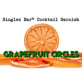 Singlez Bar Grapefruit Circles - Cocktail Garnish