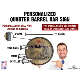 Scotch Distillery Quarter Barrel (C15) personalization map