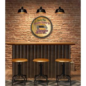 Tony's Garage Quarter Barrel Sign (C21)Tony's Garage Quarter Barrel Sign (C21)