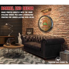 'Fish Camp' Personalized Quarter Barrel Sign (C22)