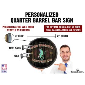 Absynthe Quarter Barrel Sign (QB1809)