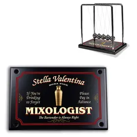 Mixologist  Newton's Cradle, Mixologist  gift, gift for a Mixologist