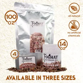 Old Towne Gin - Foghat Culinary Smoking Fuel