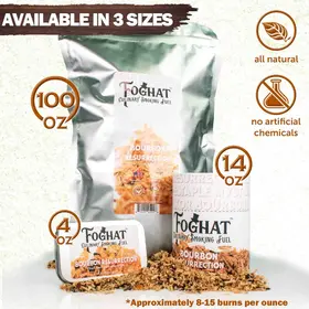 Bourbon Resurrection - Luxury Foghat Culinary Smoking Fuel