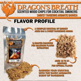 Dragons Breath Tangerine Tango Scented Wood Shavings (8oz)