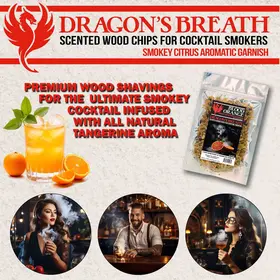 Dragons Breath Blood Orange Scented Wood Shavings (8oz)