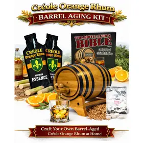 Créole Orange Rhum flavor profile showing citrus zest sweet orange vanilla spice and smooth tropical finish