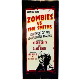 'Zombies vs ...'  Personalized Plank Sign (MOVP_550)
