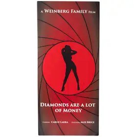 'Diamonds'  Personalized Plank Sign (MOVP_553)