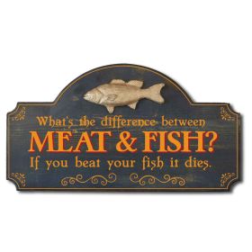 Meat & Fish Sign (RT133)