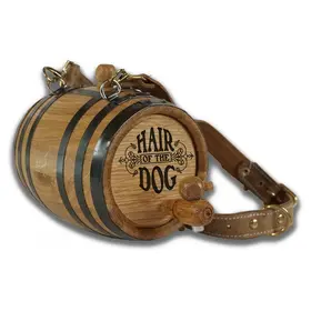 St. Bernard Dog Collar Oak Barrel