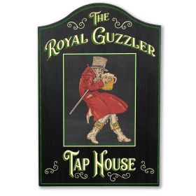 Royal Guzzler Vintage Pub Sign