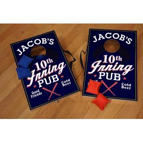 Personalized Table top Mini Bean Bag Toss / Corn Hole Game