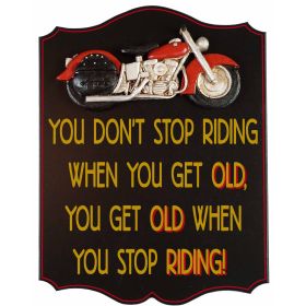 You Don't Stop Riding When you Get Old...