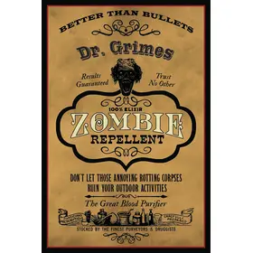 Zombie personalized wood